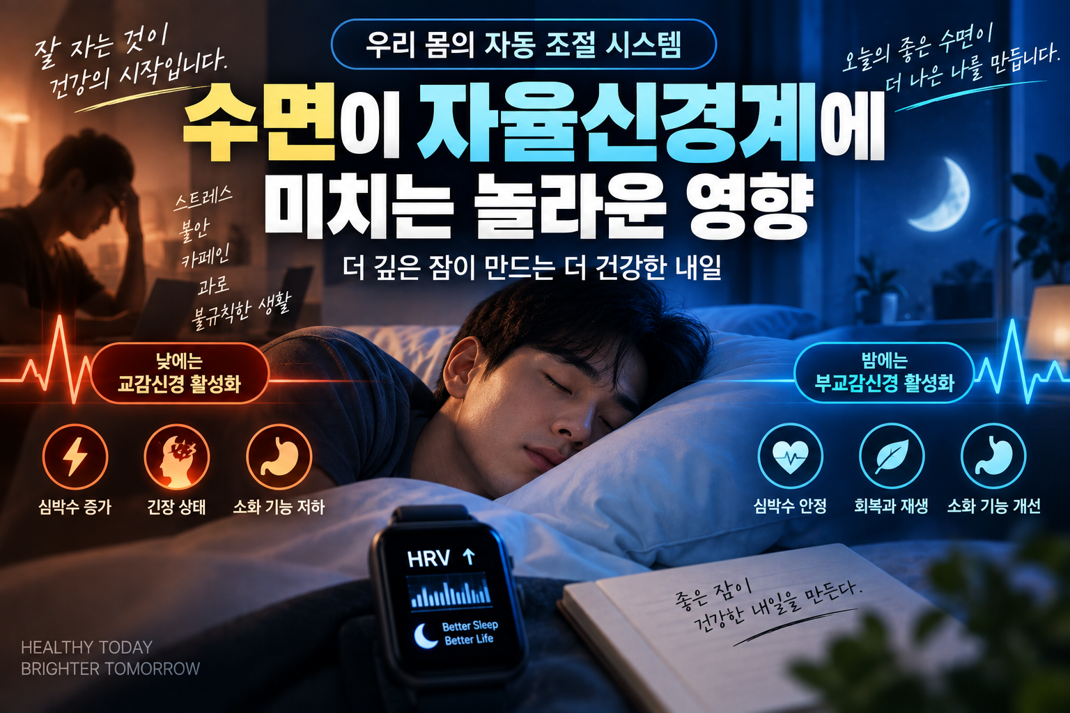 수면이 자율신경계에 미치는 놀라운 영향 썸네일