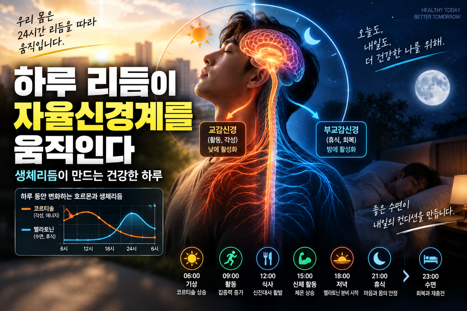 하루 리듬과 자율신경계의 균형 썸네일