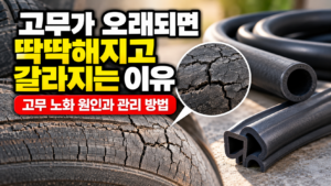 고무 노화와 균열의 이유 썸네일