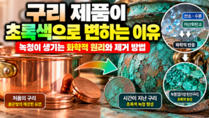 구리가 초록색으로 변하는 이유 썸네일