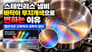 무지개빛 스테인리스 냄비의 과학 썸네일
