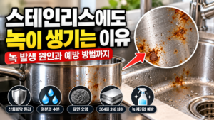 스테인리스 녹 발생 원인과 예방 썸네일